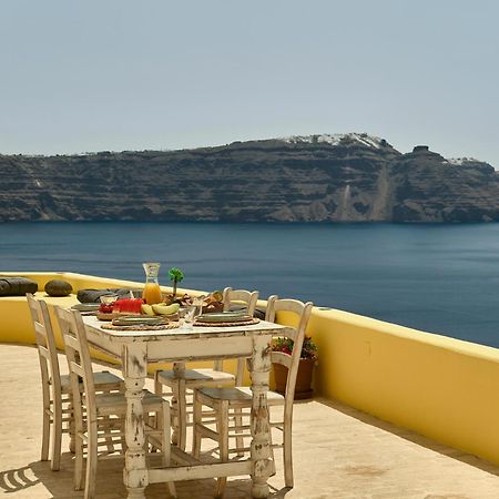 Ilivatos - Elegant Villa On The Caldera'S Edge Иа Екстериор снимка