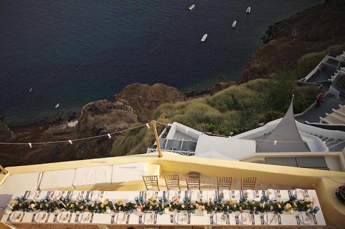 Ilivatos - Elegant Villa On The Caldera'S Edge Иа Екстериор снимка