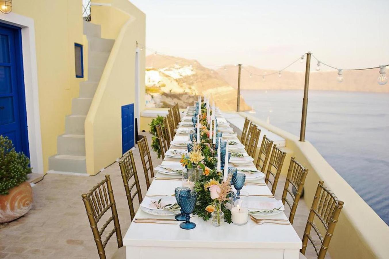 Ilivatos - Elegant Villa On The Caldera'S Edge Иа Екстериор снимка